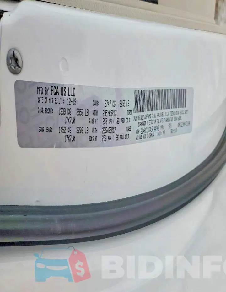 2C4RC1DG4LR144740 Photo# 13