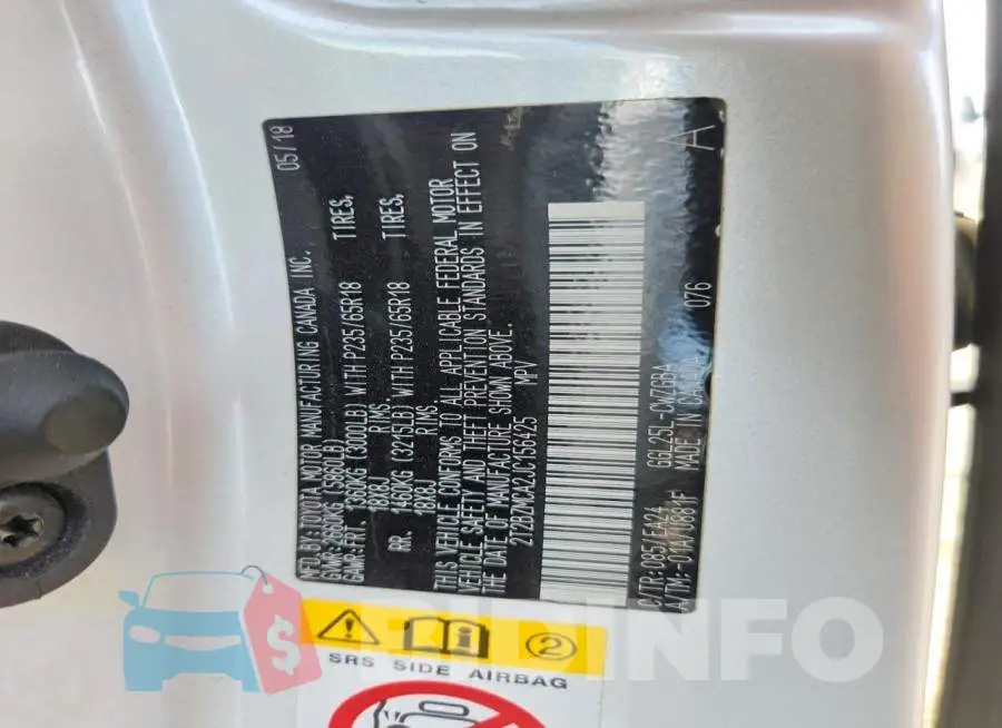 2T2BZMCA2JC156425 Photo# 13