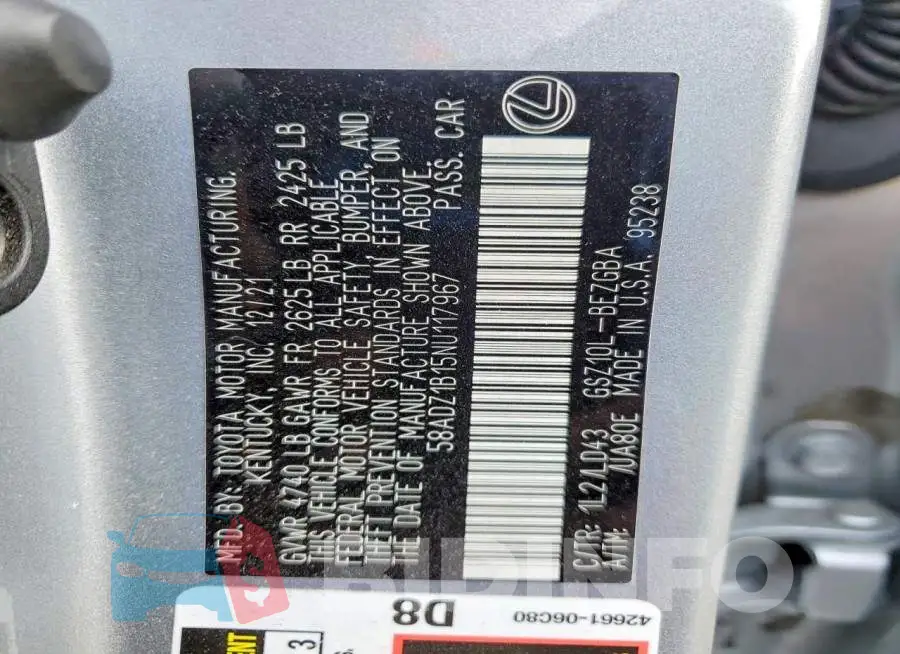 58ADZ1B15NU117967 Photo# 12