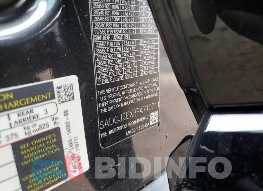 SADCJ2EX3PA710711 Photo# 13