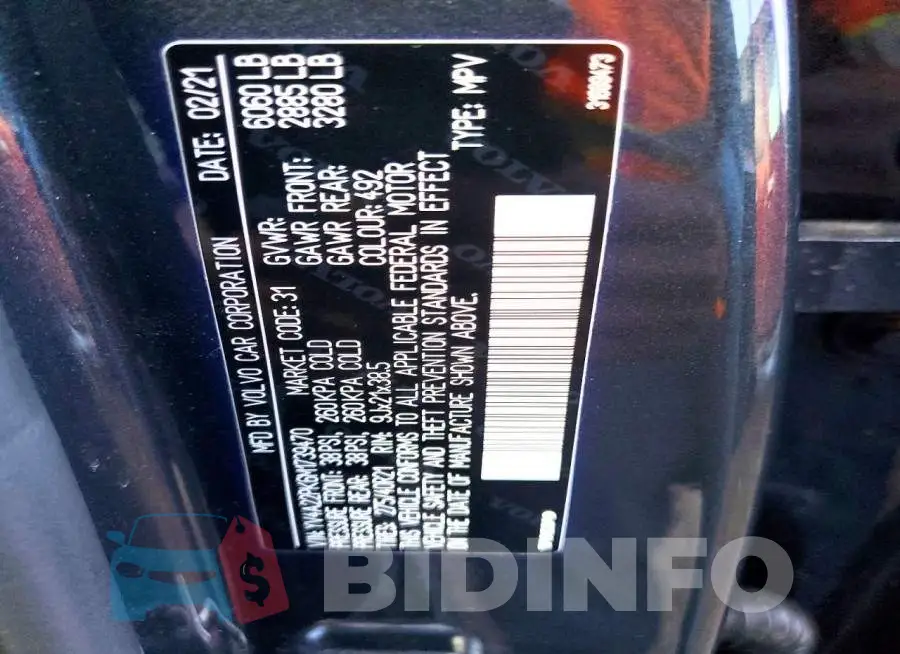 YV4A22PK6M1739470 Photo# 13