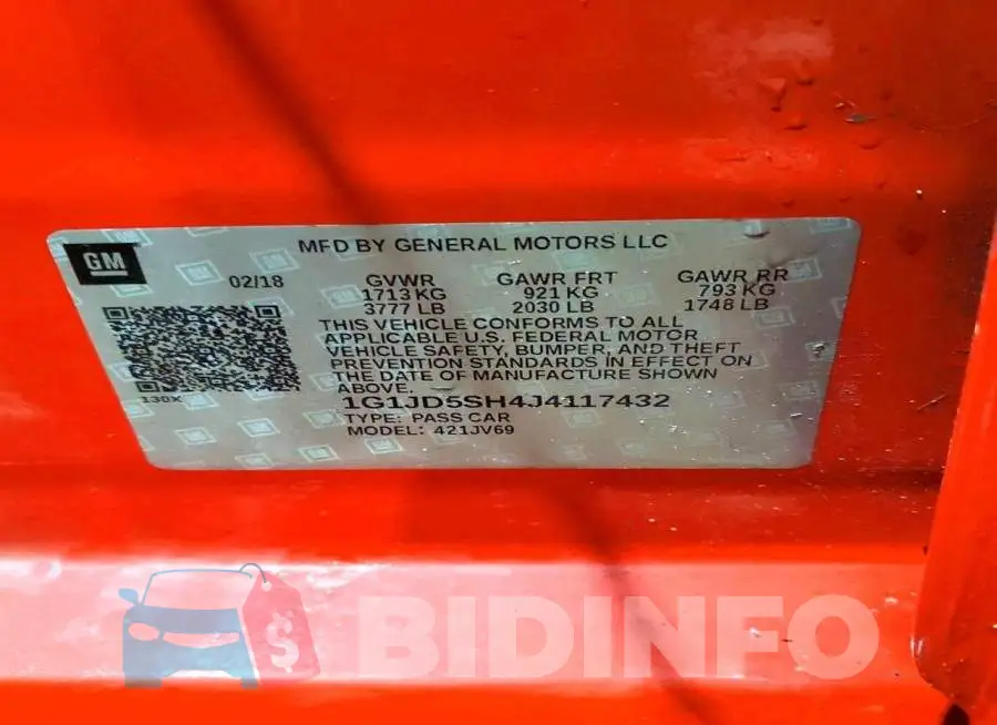 1G1JD5SH4J4117432 Photo# 12