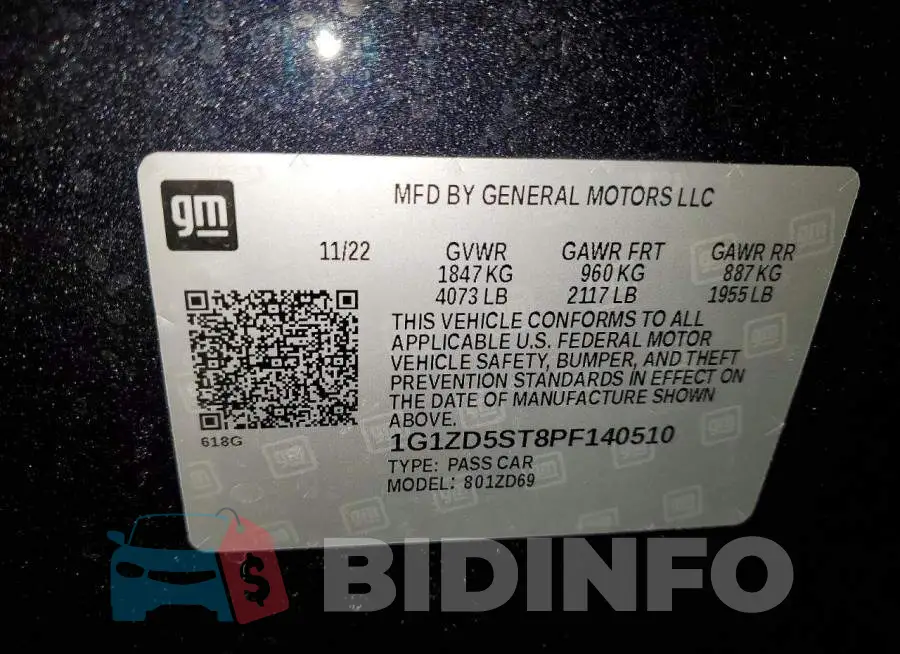 1G1ZD5ST8PF140510 Photo# 13