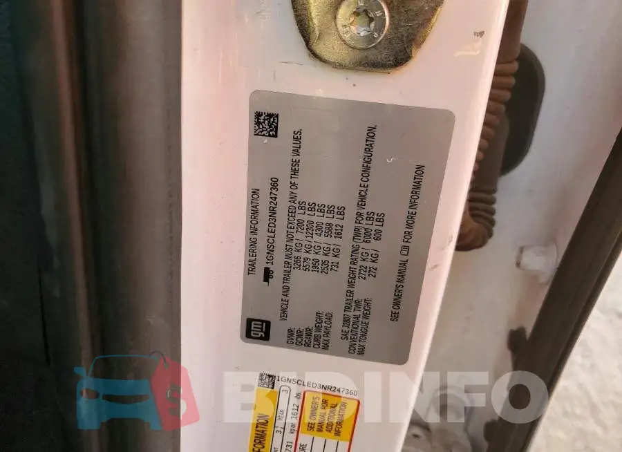 1GNSCLED3NR247360 Photo# 13