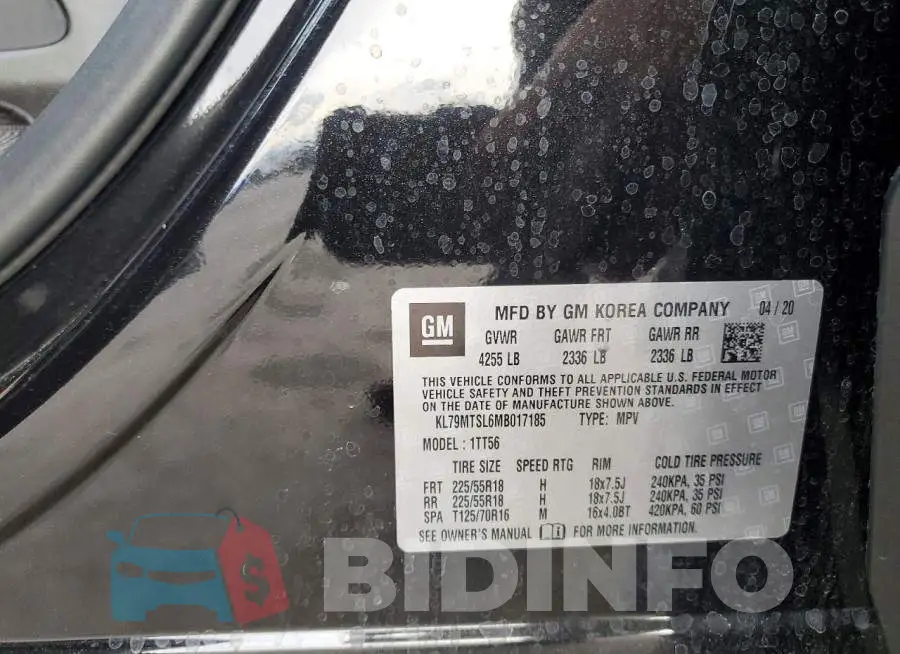 KL79MTSL6MB017185 Photo# 13