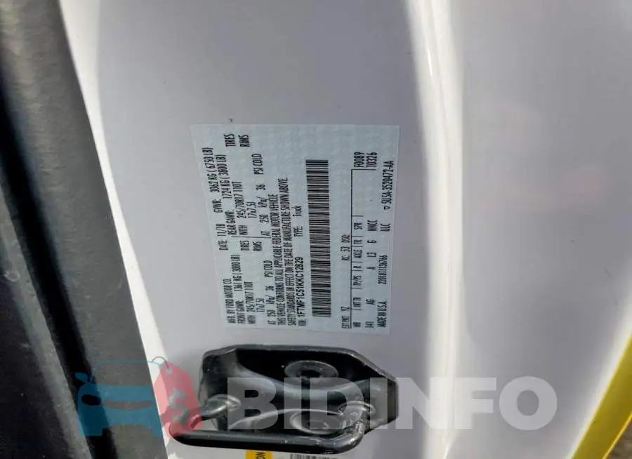 1FTMF1C51KKC12829 Photo# 12