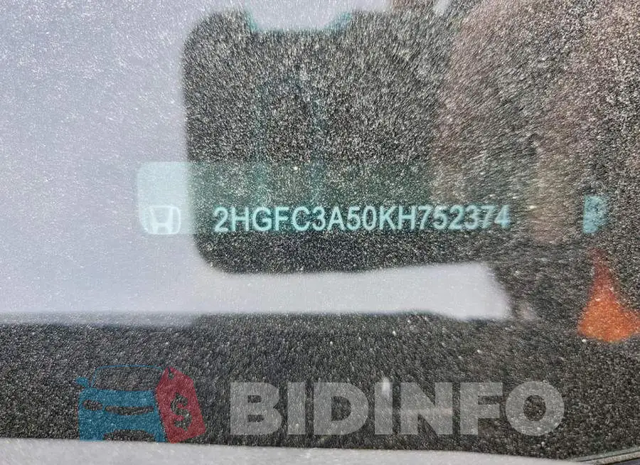 2HGFC3A50KH752374 Photo# 12