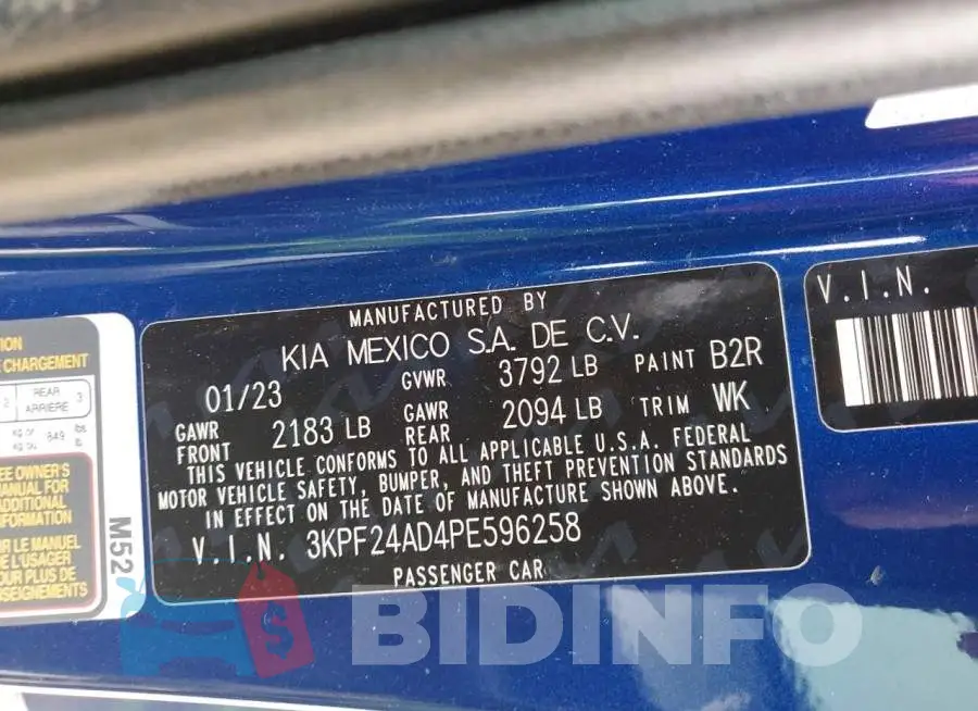 3KPF24AD4PE596258 Photo# 12