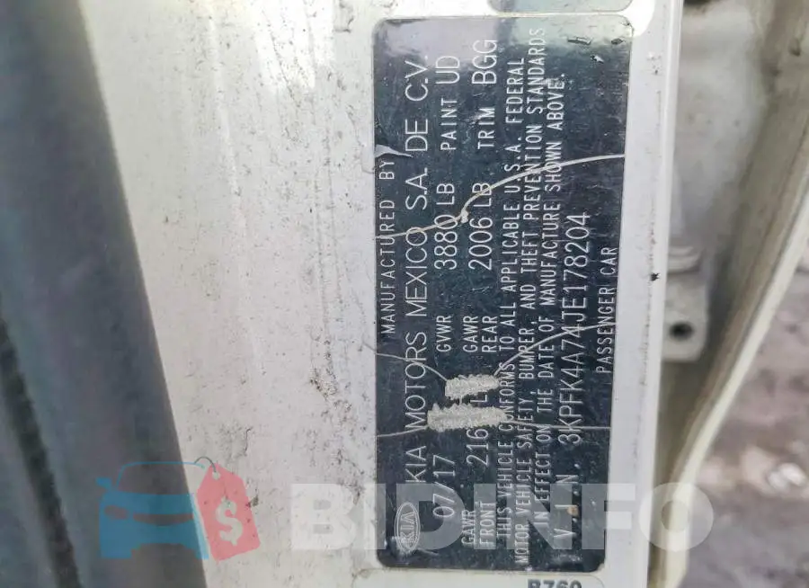 3KPFK4A74JE178204 Photo# 13