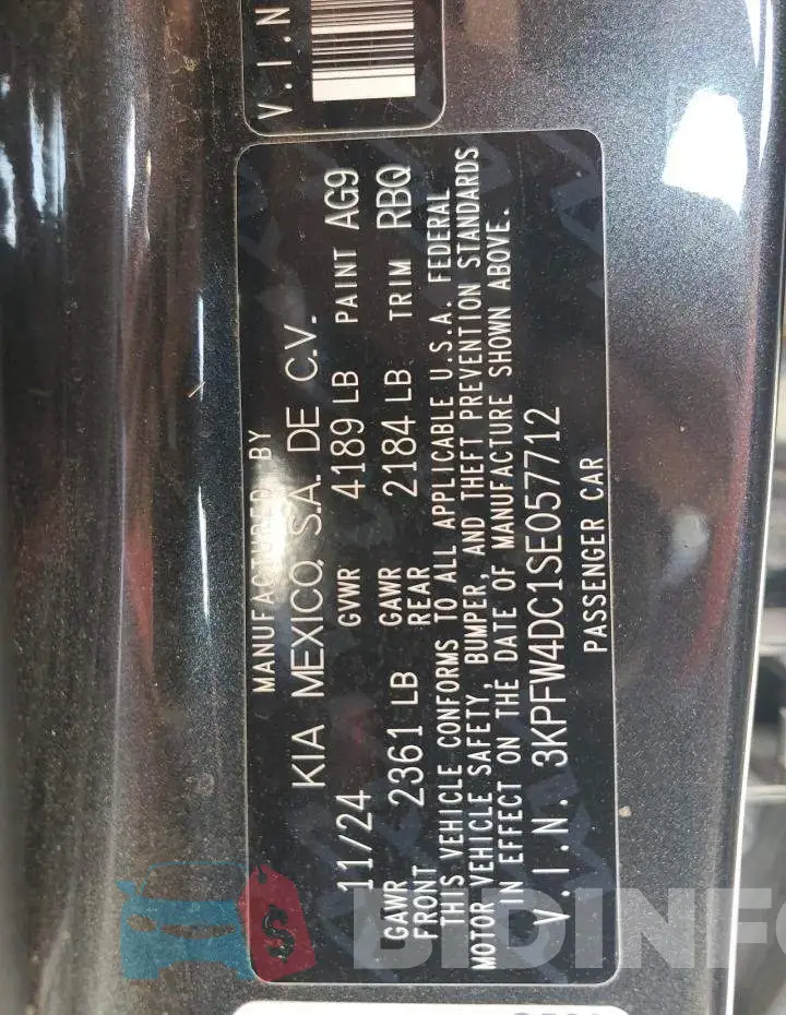 3KPFW4DC1SE057712 Photo# 12