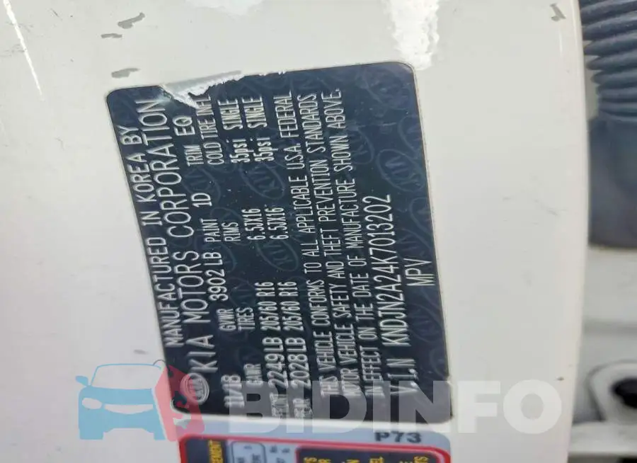 KNDJN2A24K7013202 Photo# 13