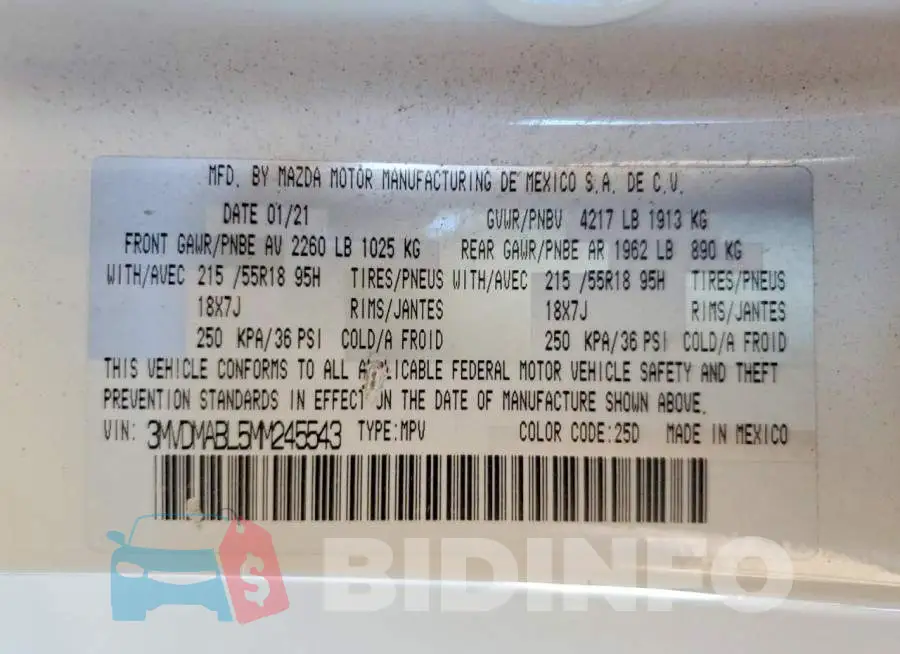 3MVDMABL5MM245543 Photo# 14