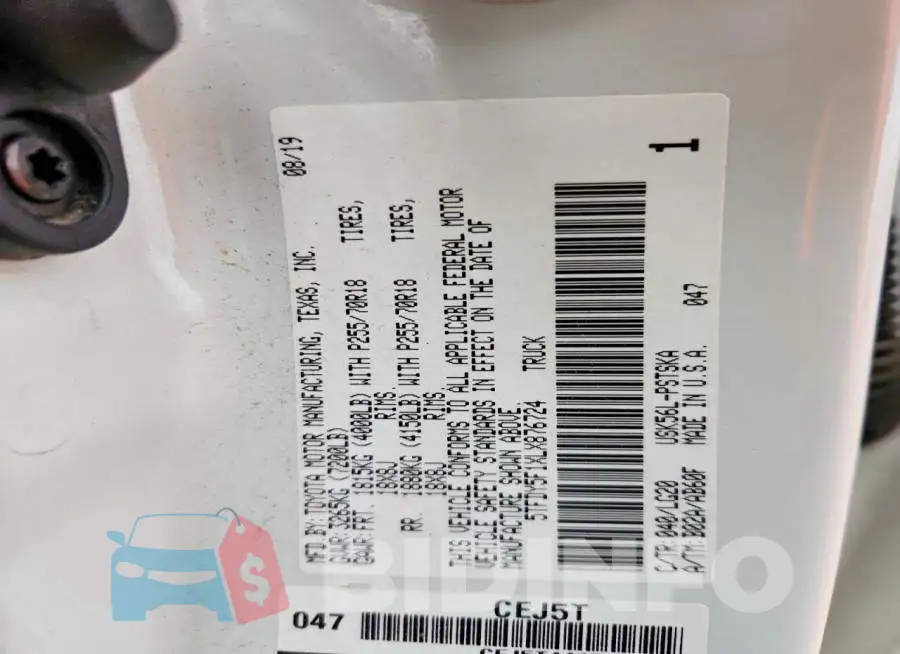5TFDY5F1XLX876724 Photo# 13