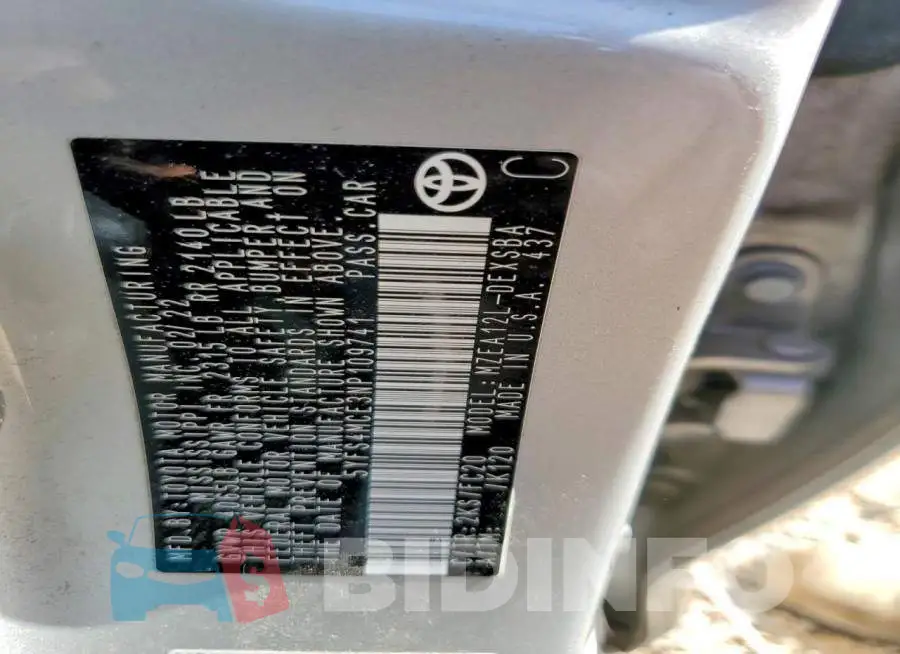 5YFS4MCE3NP109741 Photo# 12
