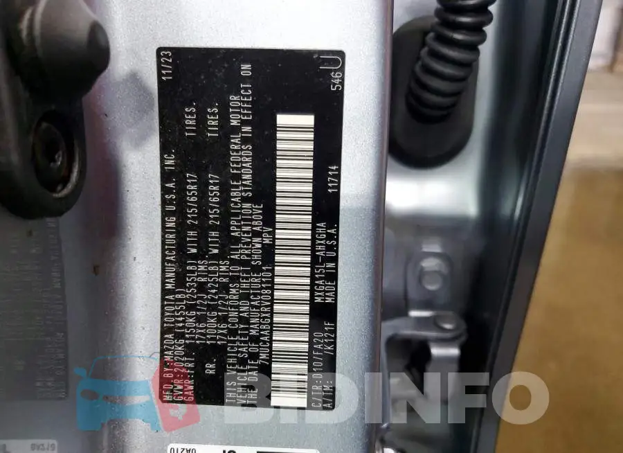 7MUCAABGXRV081101 Photo# 13
