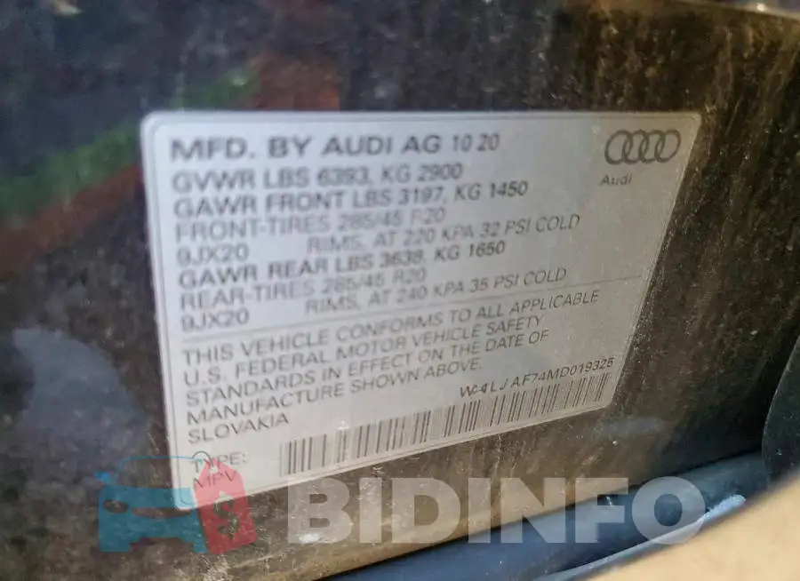 WA1LJAF74MD019325 Photo# 13