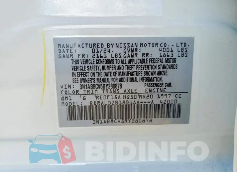 3N1AB8CV5RY280878 Photo# 12