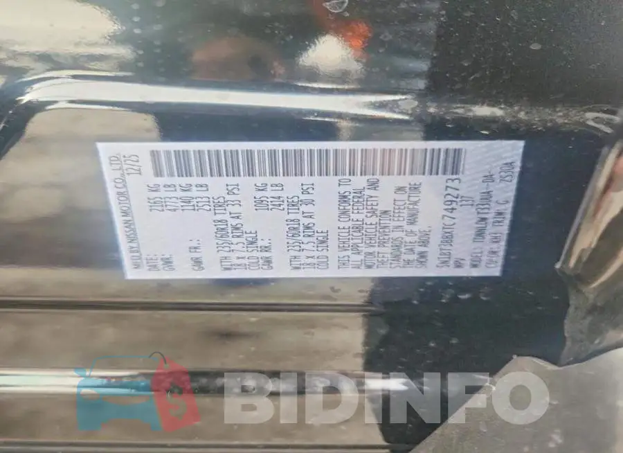 5N1BT3BBXTC749273 Photo# 14