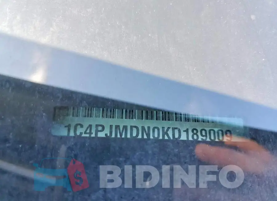 1C4PJMDN0KD189009 Photo# 14