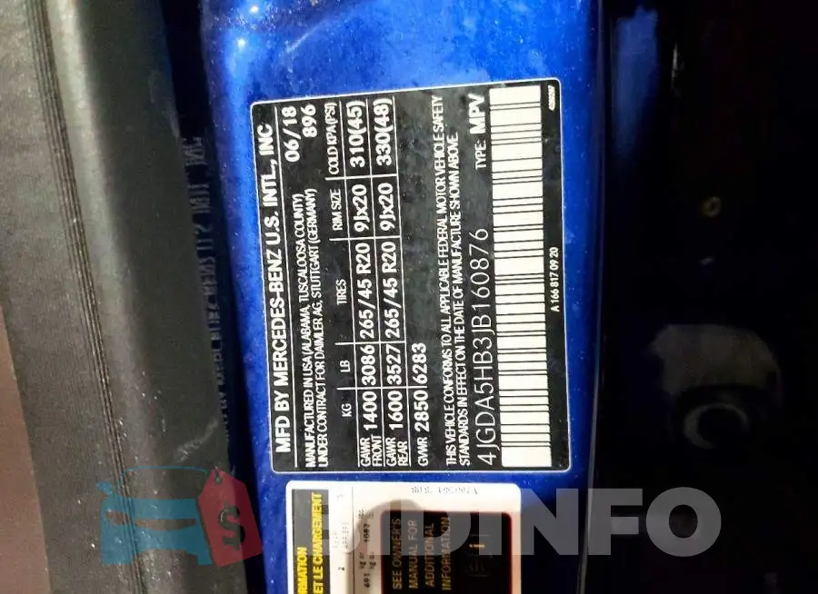 4JGDA5HB3JB160876 Photo# 13