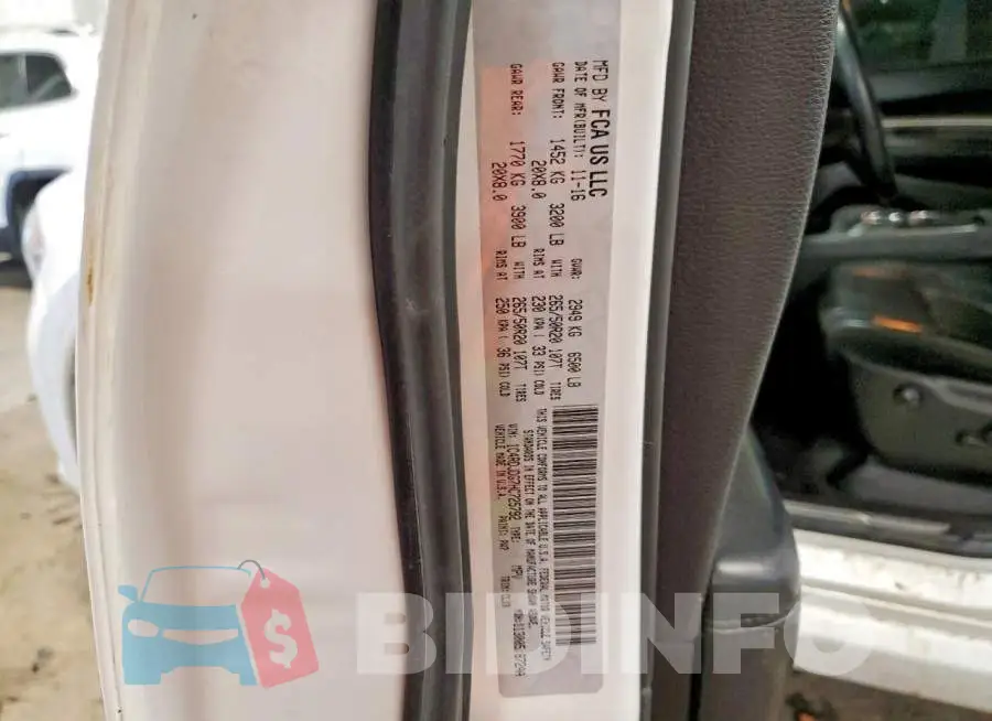 1C4RDJDG7HC725792 Photo# 13
