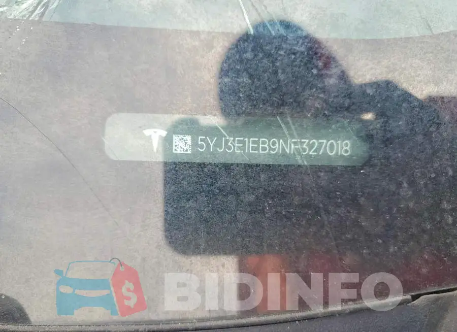 5YJ3E1EB9NF327018 Photo# 14