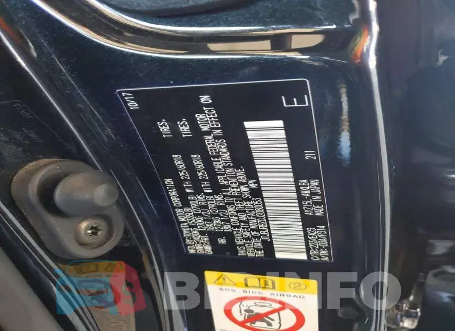 JTJBJRBZ0J2080053 Photo# 12