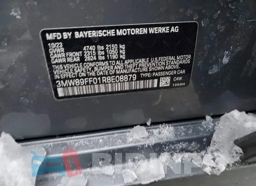 3MW89FF01R8E08879 Photo# 12