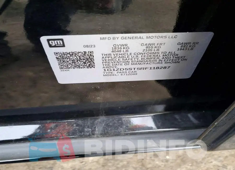 1G1ZD5ST5RF118287 Photo# 12