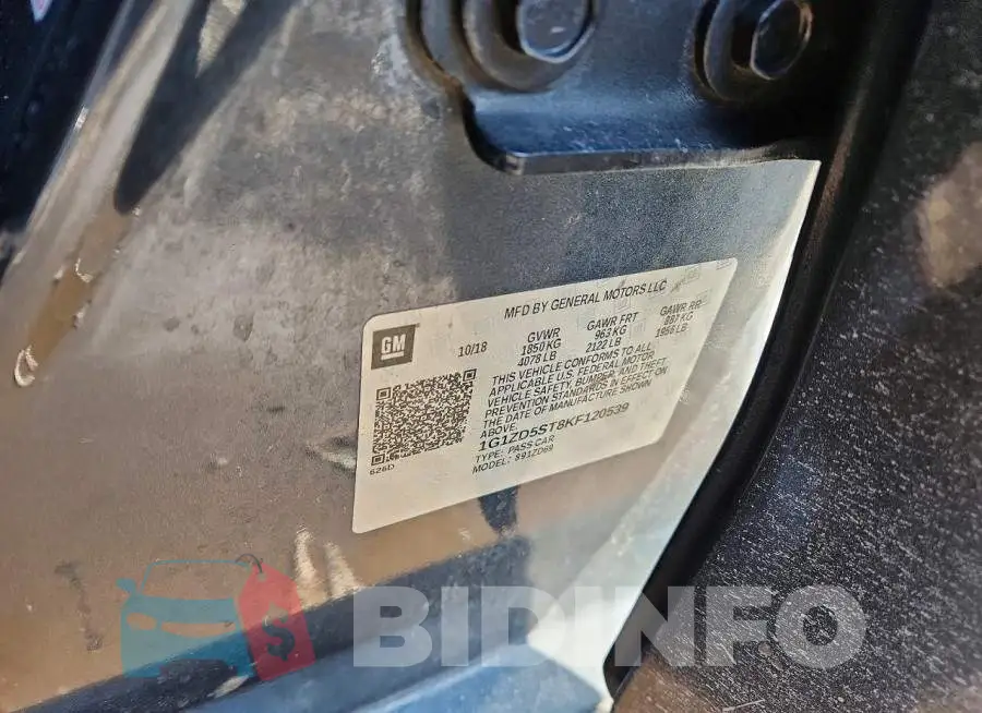 1G1ZD5ST8KF120539 Photo# 12