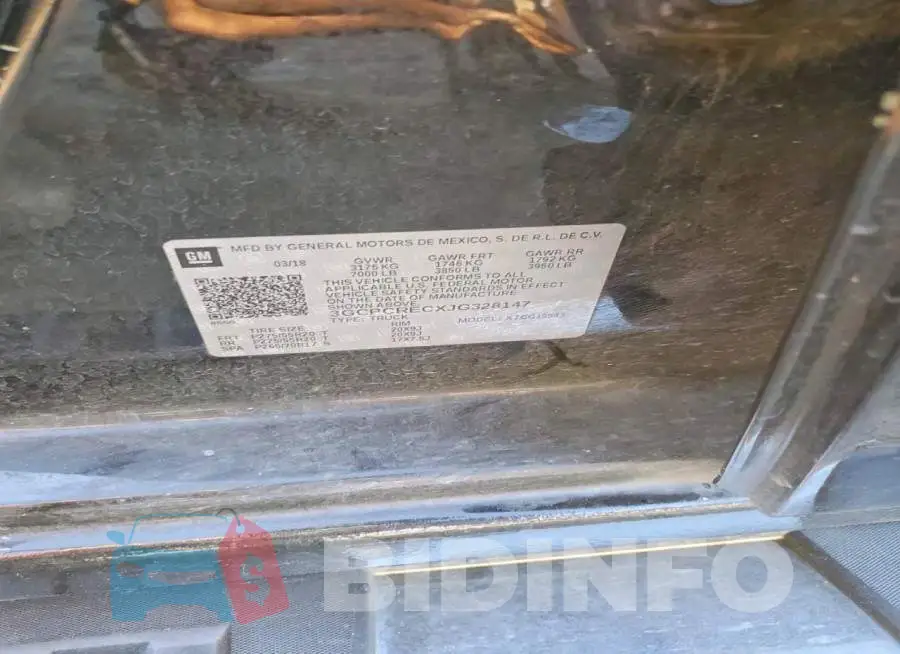 3GCPCRECXJG328147 Photo# 12