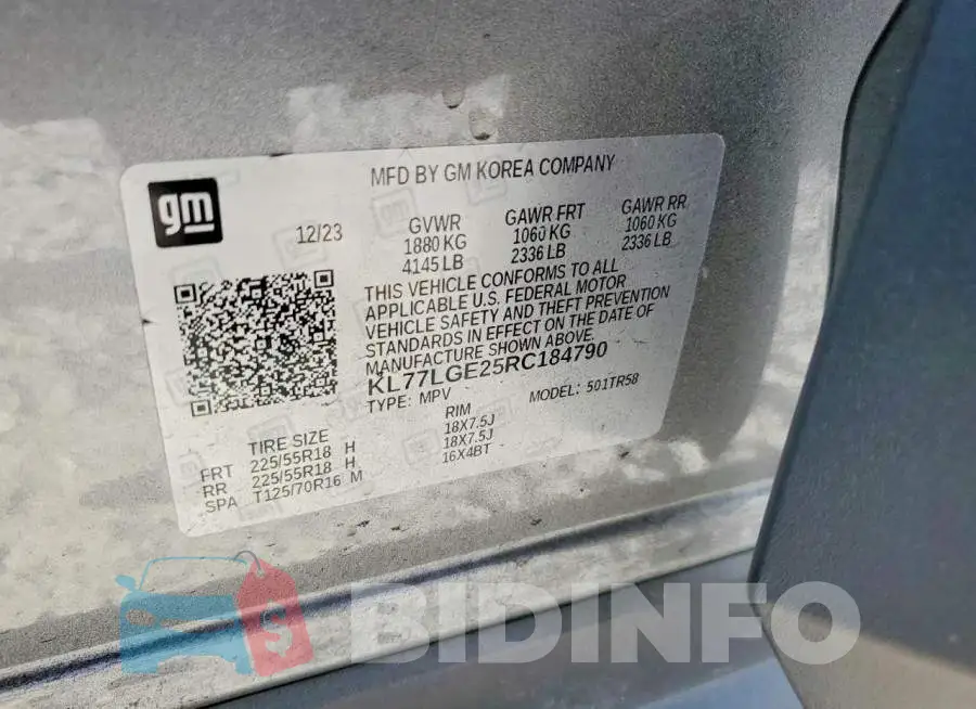 KL77LGE25RC184790 Photo# 14