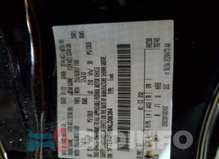 1FTER4FH8NLD06384 Photo# 12