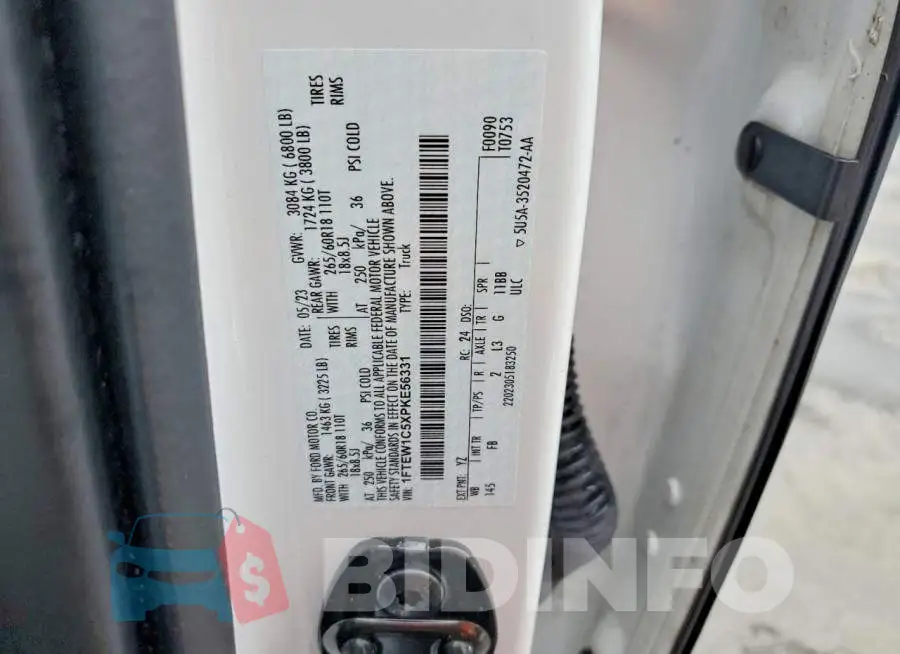1FTEW1C5XPKE56331 Photo# 12