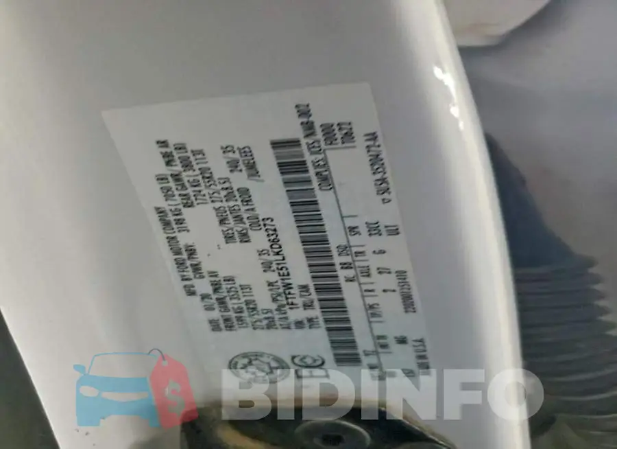 1FTFW1E51LKD63273 Photo# 12