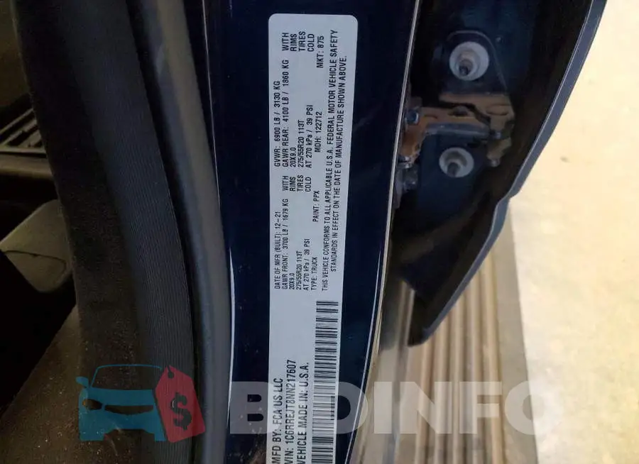 1C6RREJT8NN217607 Photo# 12
