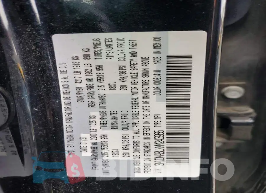 3MVDMABLXMM243965 Photo# 14