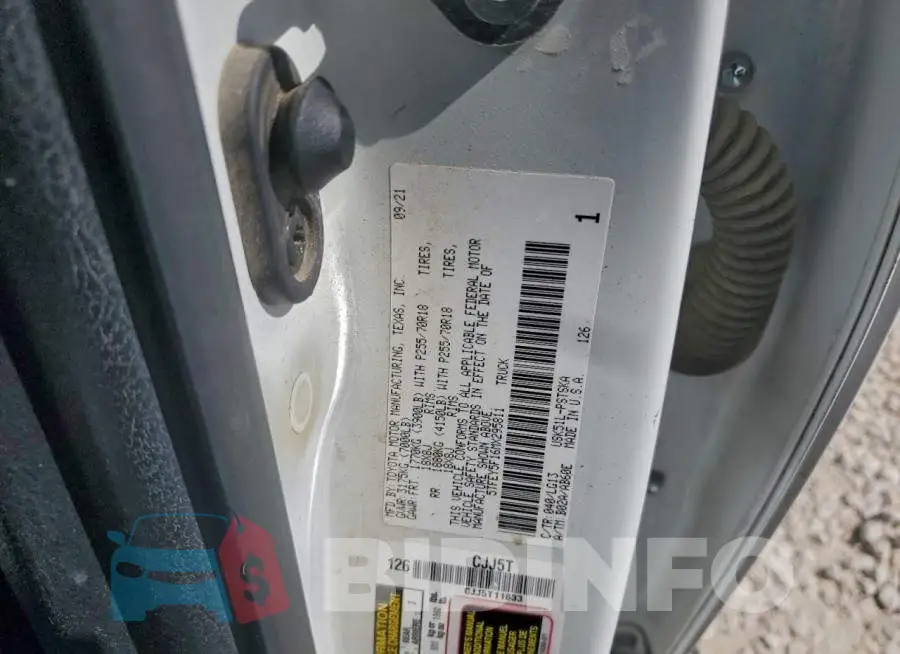5TFEY5F16MX295811 Photo# 13