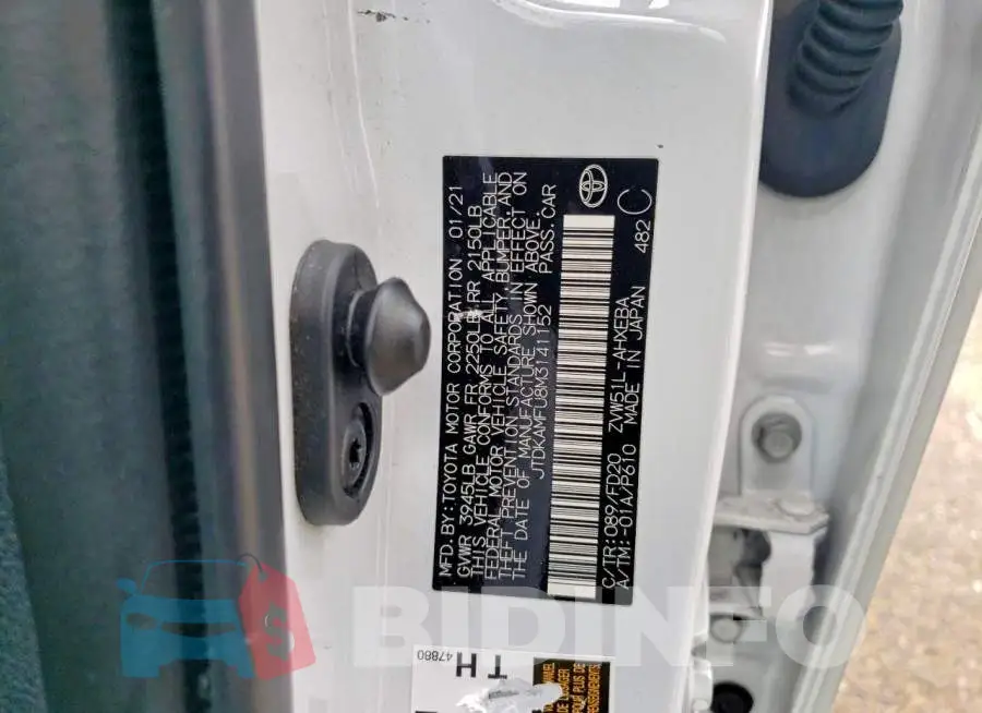JTDKAMFU8M3141152 Photo# 12