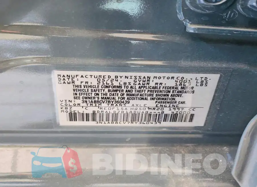 3N1AB8CV7RY360439 Photo# 12
