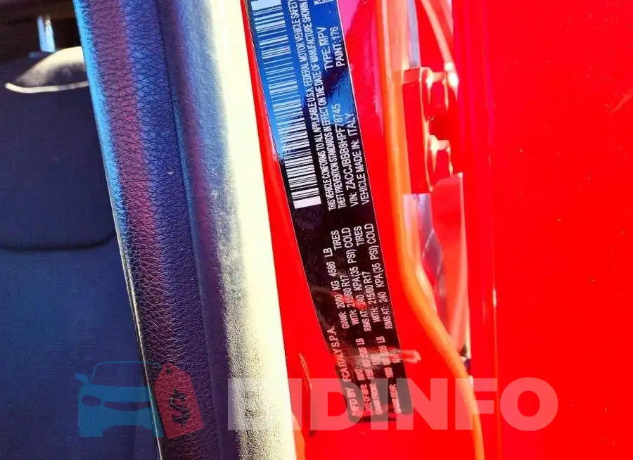 ZACCJBBB8HPF78745 Photo# 13