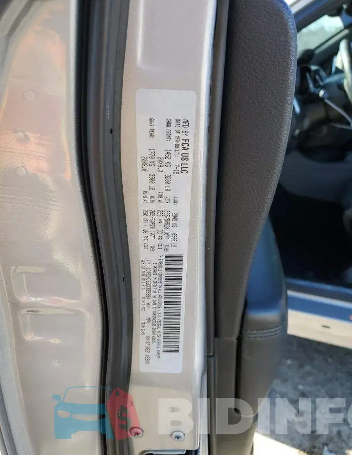 1C4RDHDG2KC826884 Photo# 13