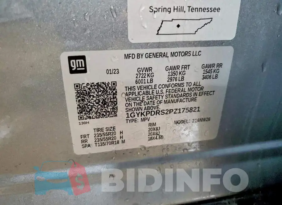 1GYKPDRS2PZ175821 Photo# 13