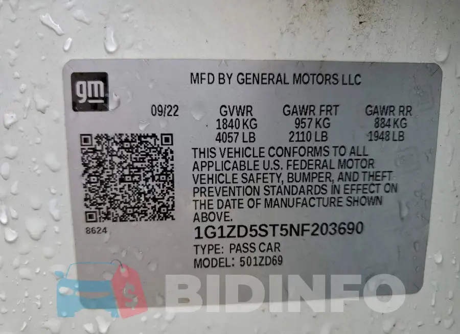 1G1ZD5ST5NF203690 Photo# 12