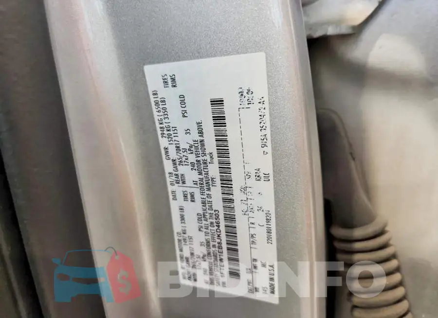 1FTEW1EB8JKD46503 Photo# 12