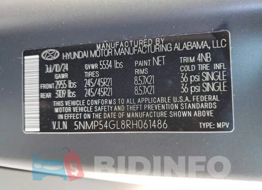 5NMP54GL8RH061486 Photo# 14