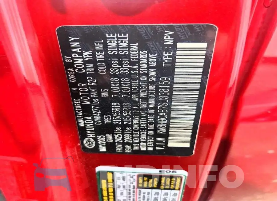KM8HBCAB7SU338159 Photo# 14