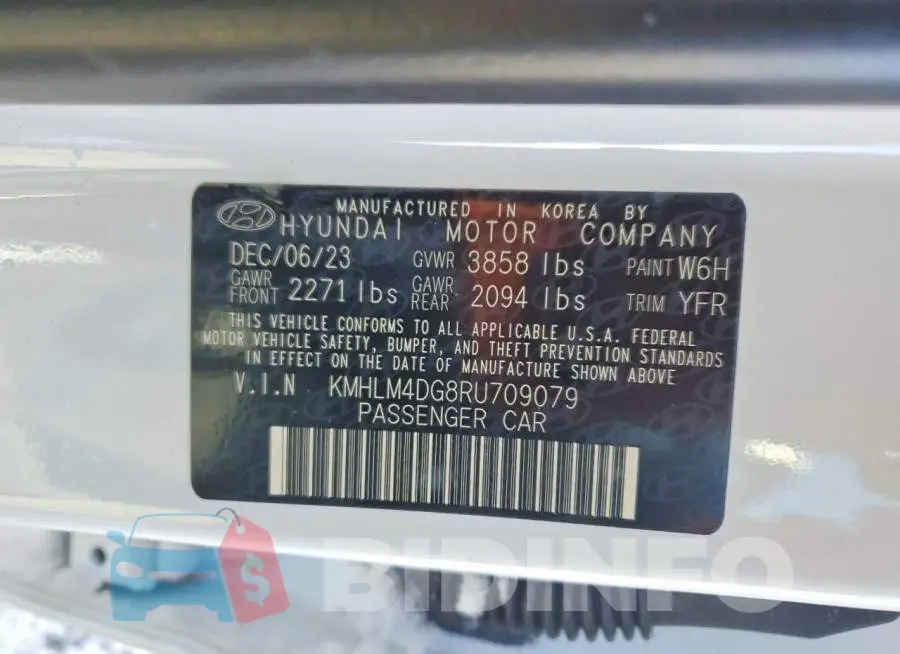 KMHLM4DG8RU709079 Photo# 12