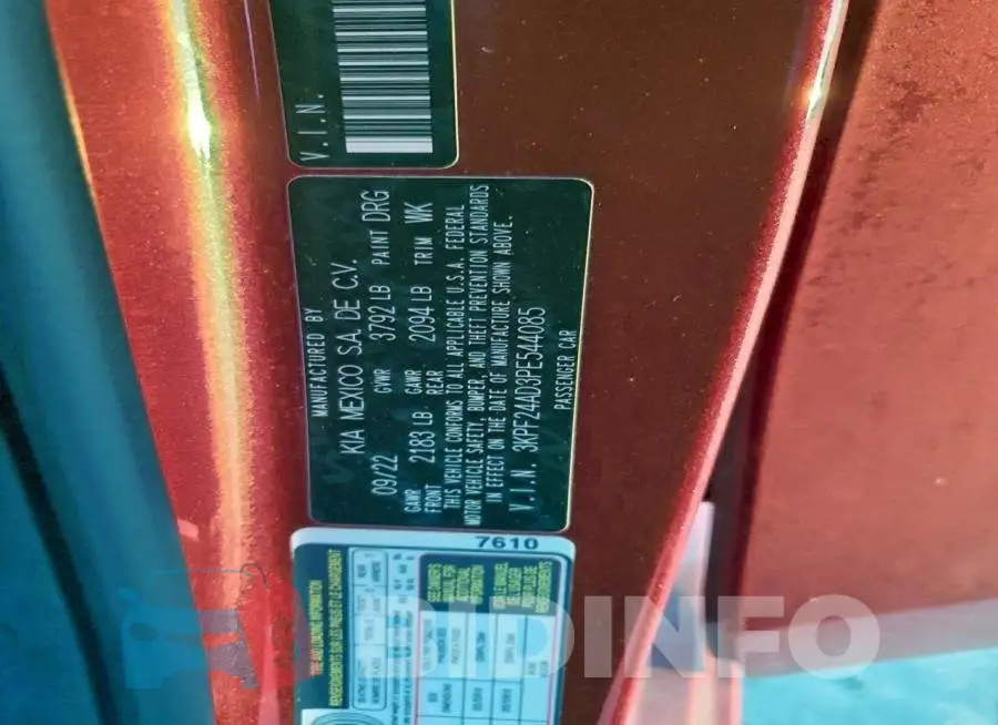 3KPF24AD3PE544085 Photo# 12