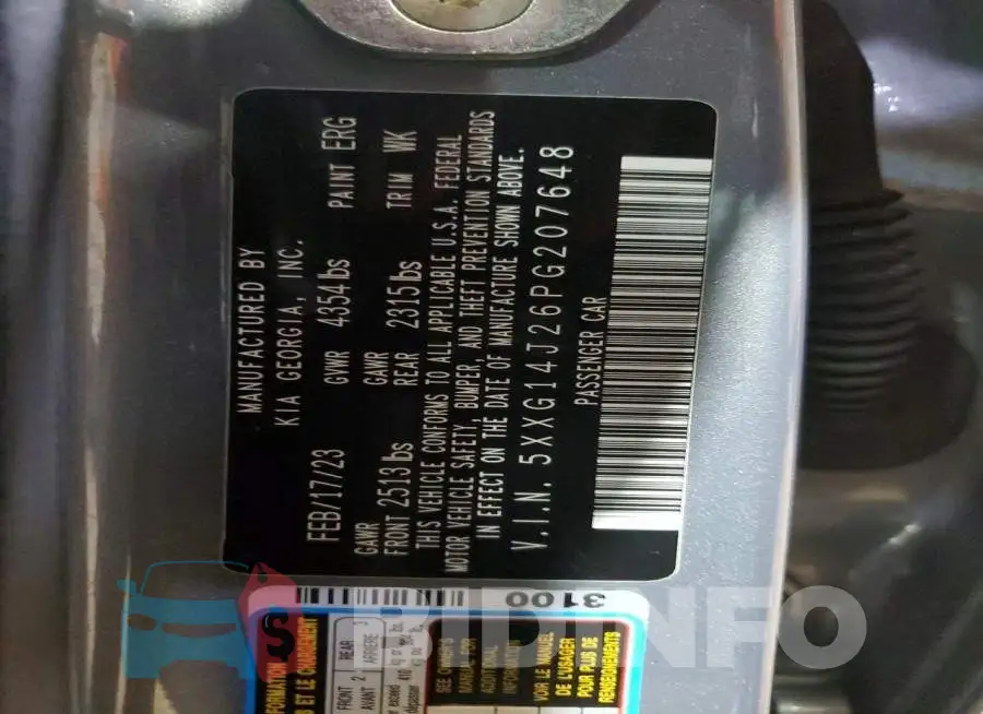 5XXG14J26PG207648 Photo# 13